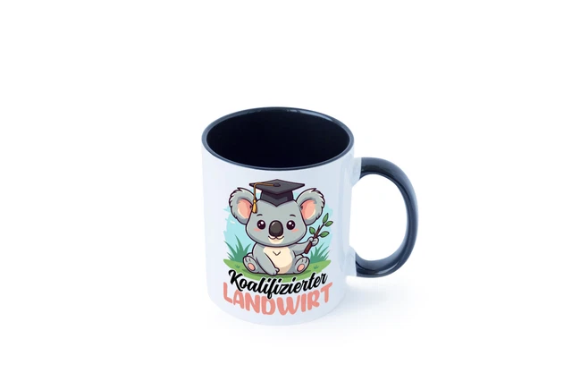 „Meine Kühe Rufen An“ Tasse – Geschenk Für Landwirte, Bauern & Kuh-Fans, Spülmaschinenfest, Beidseitig Bedruckt