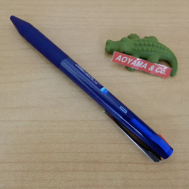 Uni JETSTREAM SLIM & COMPACT 3-in-1 3-Color 0.5mm Ballpoint Pen - Navy Body