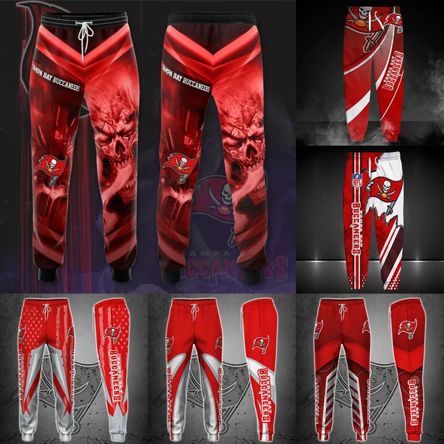 Tampa Bay Buccaneers Mens Casual Sweatpants Gym Workout Pants Sports Trousers
