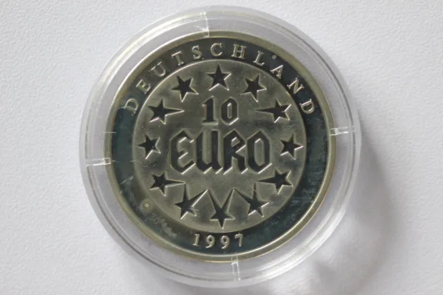 Medaglia Moneta LE PRIME CONIAZIONI EURO 10 Euro 1997 ARGENTO NUOVO