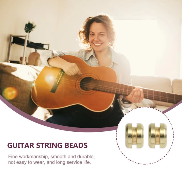 10pcs Folk Gitarre Liefern Gitarre Wartung Werkzeug Gitarre String Bead 9
