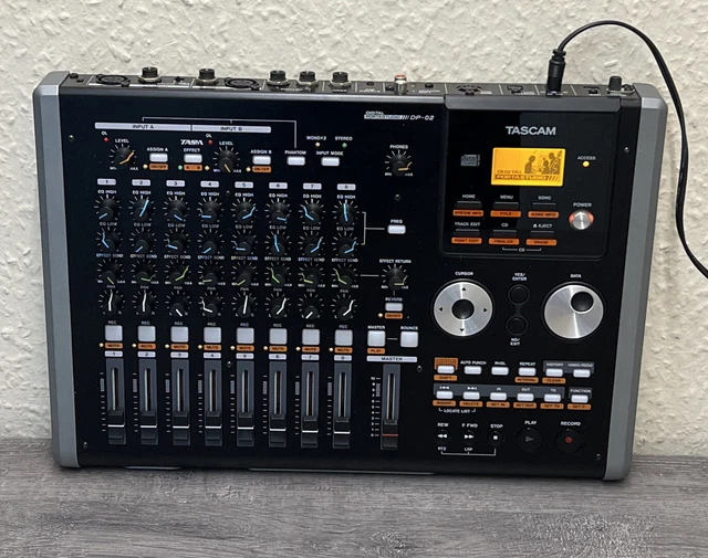 Tascam Dp-02Cf 8 Channel Digital Portastudio Recorder