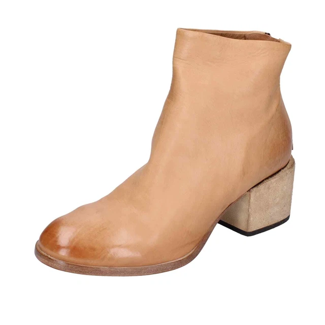 Chaussures Femme MOMA 36 Ue Bottines Brun Cuir BD971-36