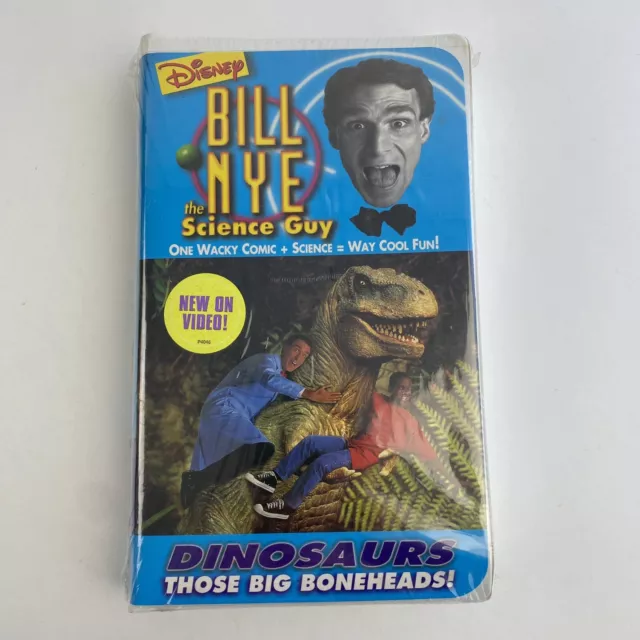 BILL NYE THE Science Guy: Dinosaurs - Those Big Boneheads - Sealed VHS ...