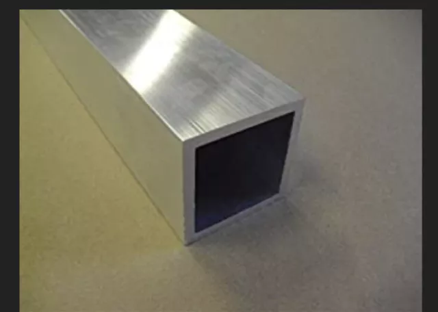 3”x 3”  12" Long x 1/4" Wall 6061 T6 Aluminum Square Tube-- 3.0” x .250" wall