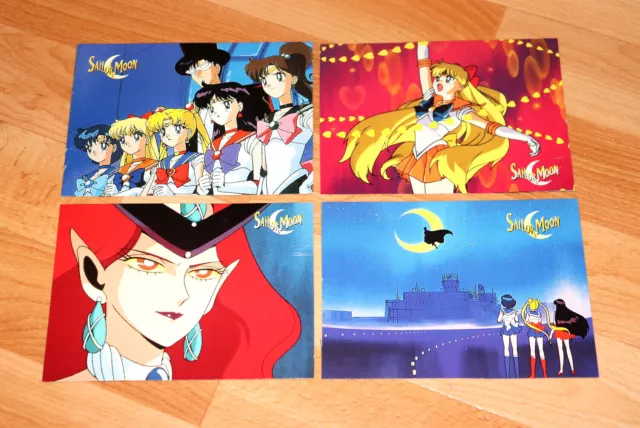 Vintage Sailor Moon Manga Anime Rare Old Postcard Post Card Cards Set.