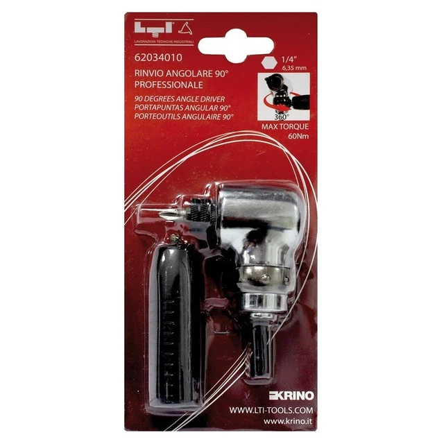 Adattatore Angolare 90 Gradi Per Trapano E Avvitatore - Mandrino 1.5-10mm - Foto 6