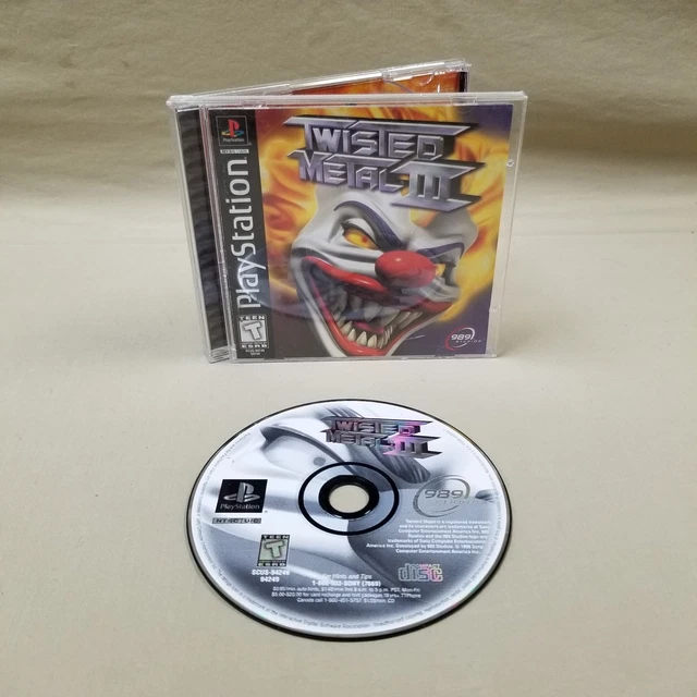 TWISTED METAL III 3 (1998, PlayStation, PS1) EUR 17,93 - PicClick FR