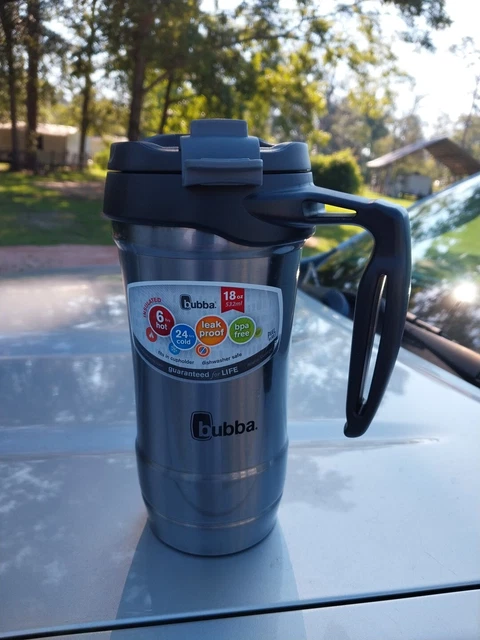 Bubba Hero Dual-Wall Vacuum-Insulated Stainless Steel Travel Mug, 18 oz.