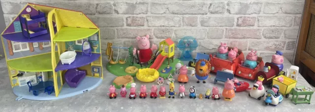 Peppa Pig Large Bundle Of Play Sets And Figures BU