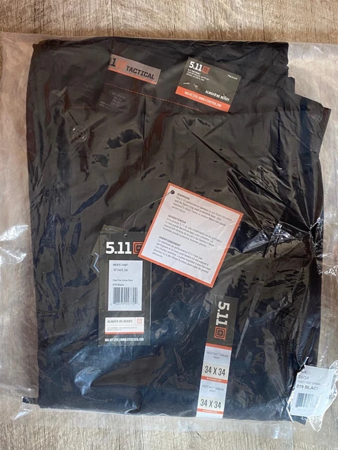 511 TACTICAL Fast-Tac Urban Pants 74461 Black - 44 x 32 - New NWT