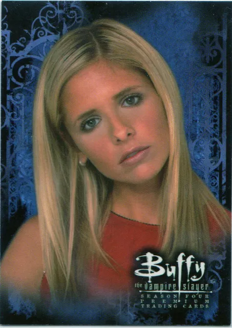Buffy the Vampire Slayer Season 4 Promo B4-1 Buffy Inkworks Trading Card 2000