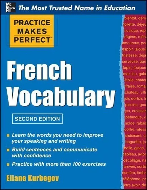 Practice Make Perfect French Vocabulary | Eliane Kurbegov | englisch