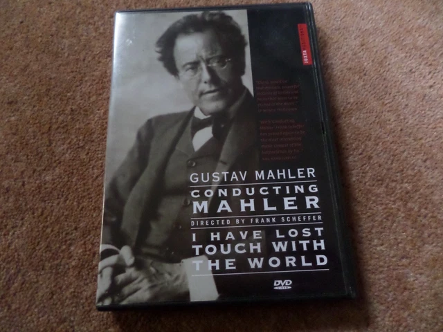 DVD - GUSTAV Mahler Conducting Mahler I Have Lost Touch With The World ...