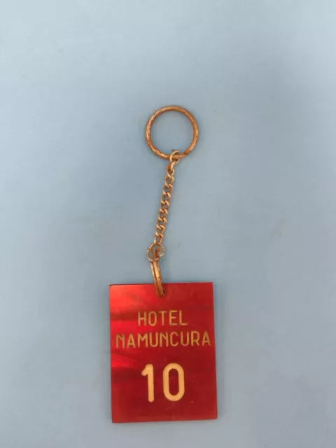 Room key "HOTEL NAMUNCURA 10" argentine acrylic