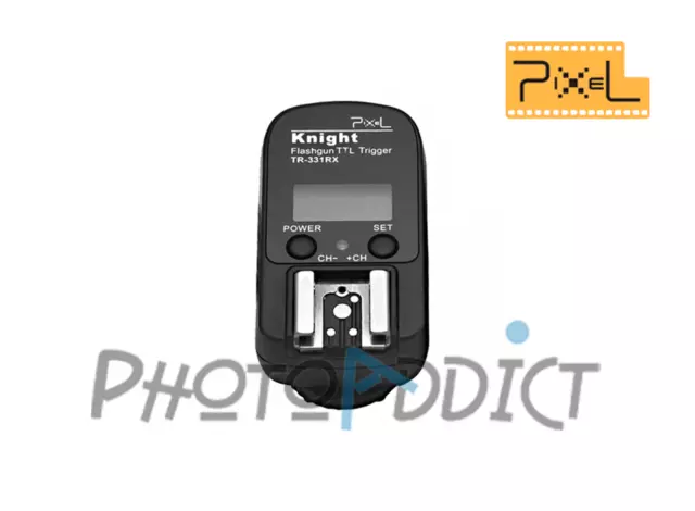 PIXEL TR-331RX Knight Nikon - Récepteur additionnel Trigger flash TTL