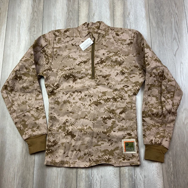 NEW USMC Combat Shirt Small Brown Desert Marpat FROG Inclement Weather IWCS NEW USMC Combat Shirt Small Brown Desert Marpat FROG Inclement Weather IWCS