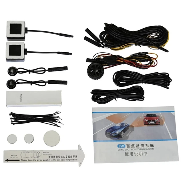 Microwave Sensor Car BSM Blind Spot Mirror BSD Radar Detection Monitoring System