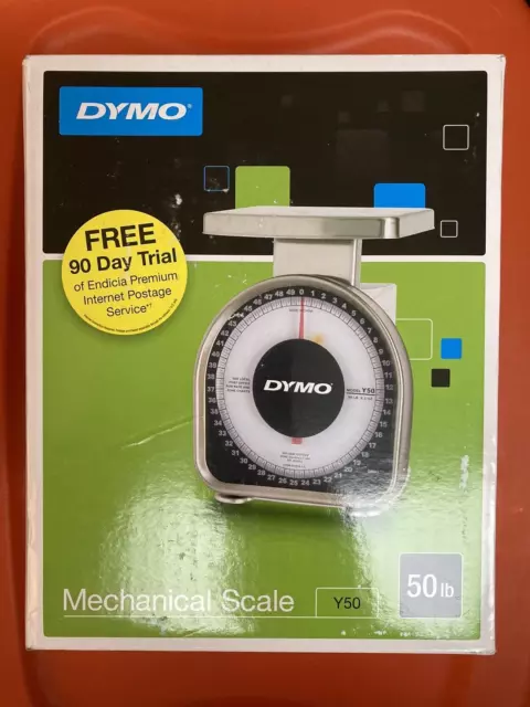 Dymo By Pelouze Heavy Duty Mechanical Postal Package Scale 50 LB Capacity  #Y50