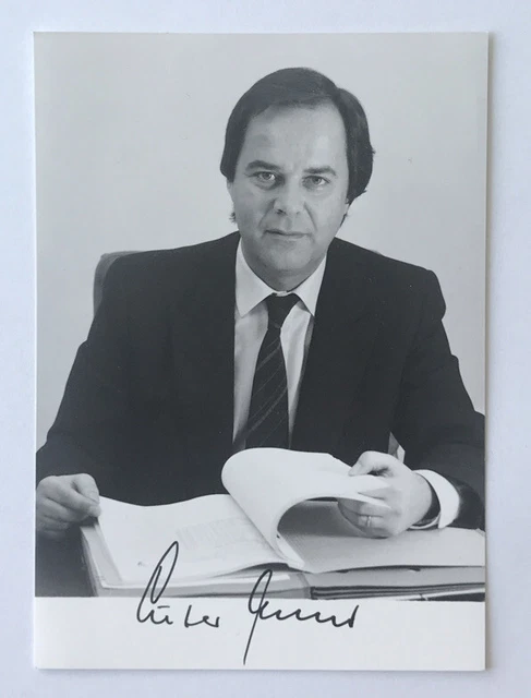 ORIGINAL HANDSIGNIERTES AUTOGRAMM Dieter Stolle ZDF Intendant EUR 1,99