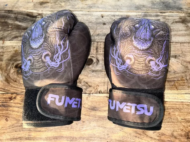 Fumetsu Shield Kids Boxing Gloves Muay Thai rhino print Sparring Fight
