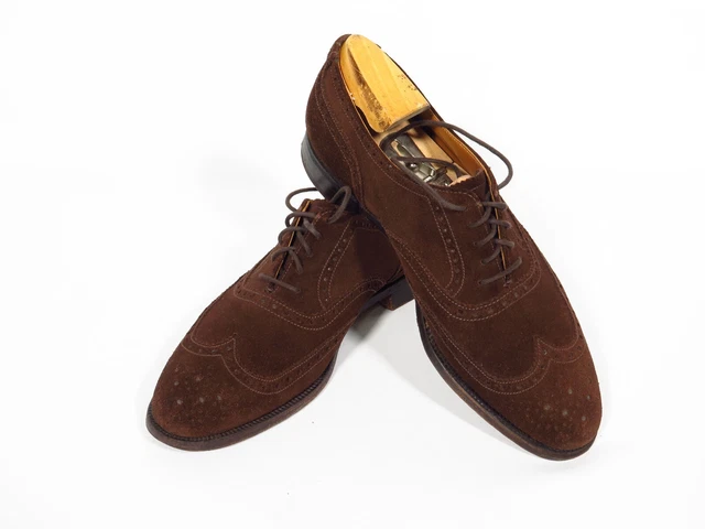 $698 | CROCKETT & Jones Algonquin 8 D Uk 7 E Split Toe Black 