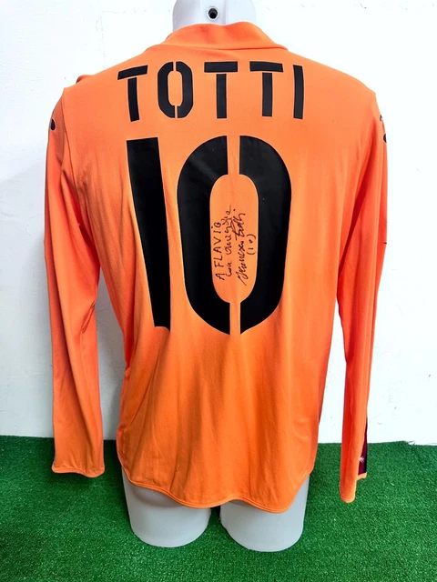 Roma match issued shirt, Totti, Serie A 2013/2014