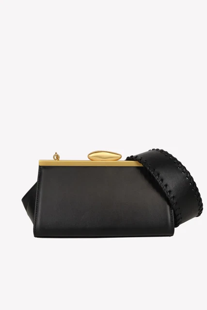 Reike Nen Sac en Bandoulière Femmes Noir Sac à Main Cuir