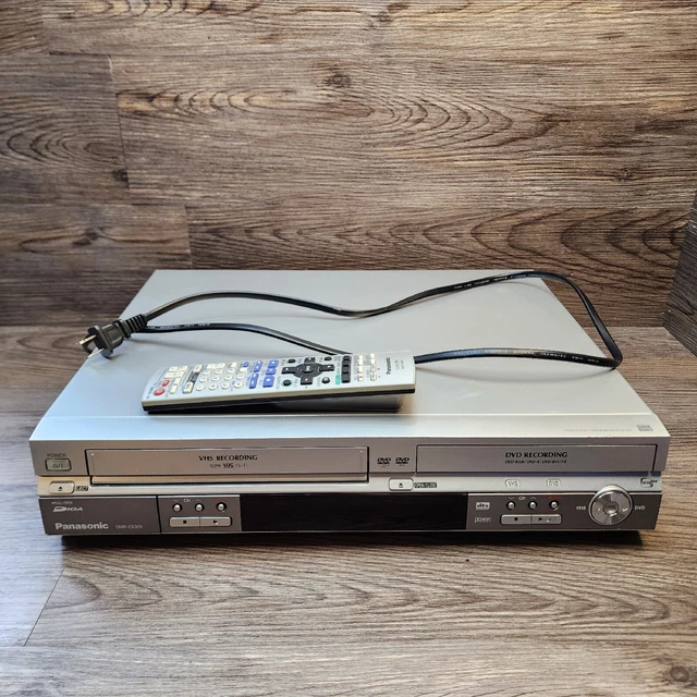 PANASONIC DMRES30V DVD Recorder VCR Combo Copy VHS to DVD & Remote