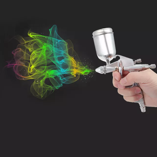 MIni Paint Sprayer Air Spray Gun Auto Car Detail Touch Up Sprayer Gravity Repair