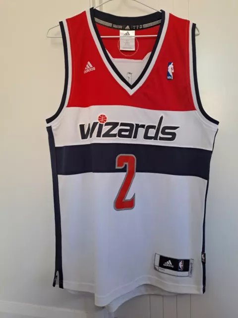 NEW Adidas Swingman John Wall #2 Washington Wizards Red Blue NBA Jersey  Mens M