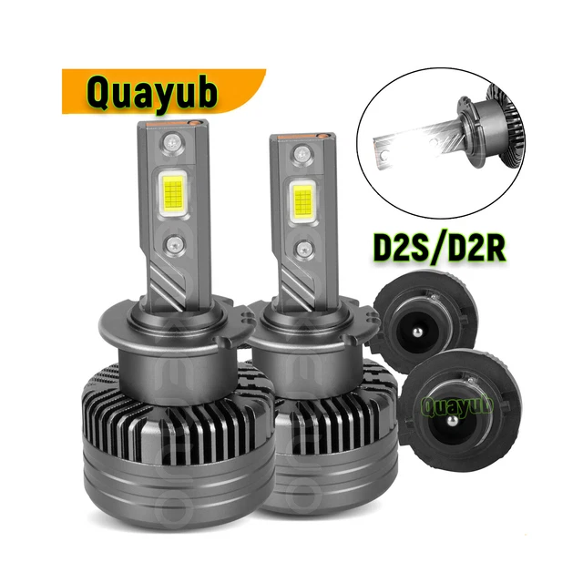 For 2007-2008 Infiniti G35 2X D2S D2R LED Headlight Bulb Replace White 6000K Kit