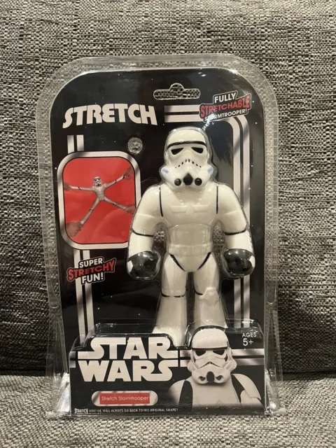 Modellino stretch Armstrong Star Wars Stormtrooper 16 cm nuovo e sigillato