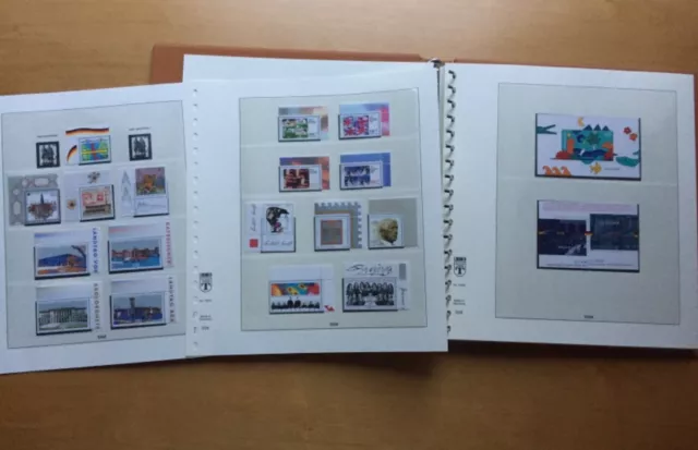 Bund Sammlung 1998 - 2000 postfrisch in Lindner Ringbinder - sehr gepflegt