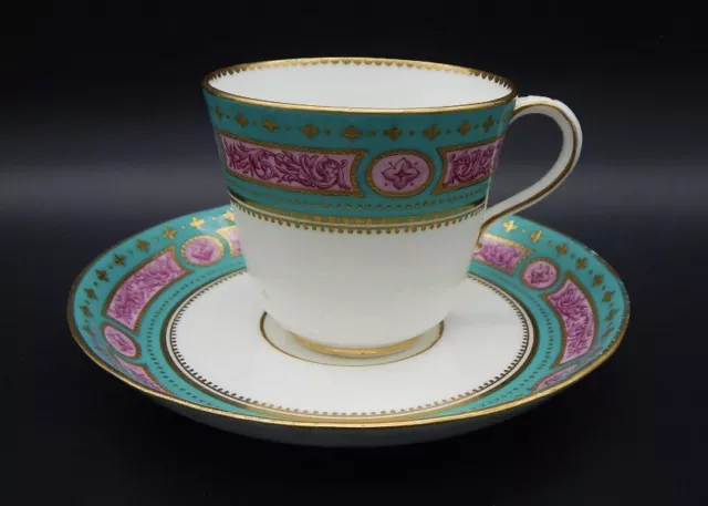 Antique Minton Teacup And Sauce