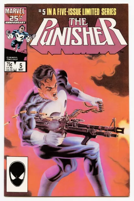 The PUNISHER LTD SERIES Vol.1 #5 - MARVEL NM/M 9.8  1986