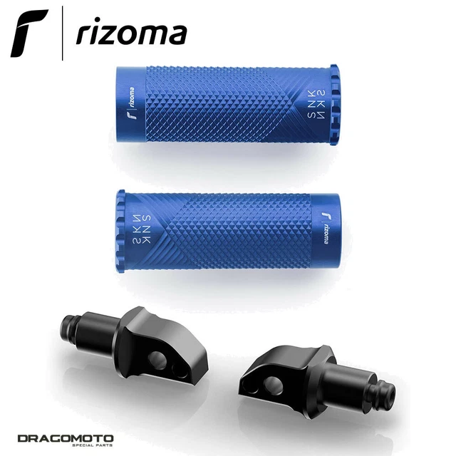 Embouts De Guidon RIZOMA MA533U Bleu Pour HONDA CBR 1000 RR 2020-2021 - Neuf Italie