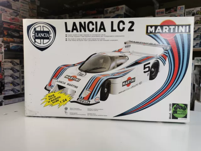 Protar 1/24 Lancia LC2 Martini Le Mans Model Kit #18186 Vintage New Sealed