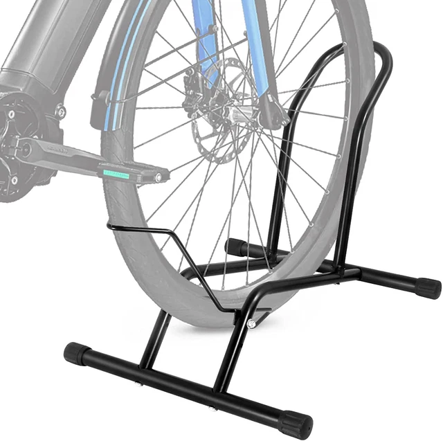 Bike Floor Stand, Freestanding Bicycle Floor Parking Rack Stand, Portable for Ga