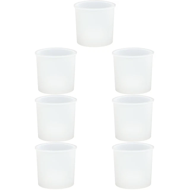 7x Soporte para lápiz Forma de resina Joyería Caja Forma de resina Soporte Forma epoxi
