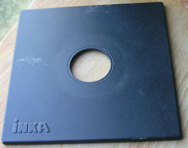 original Inka & Sinar fit   lens board panel for  copal  0 shutters