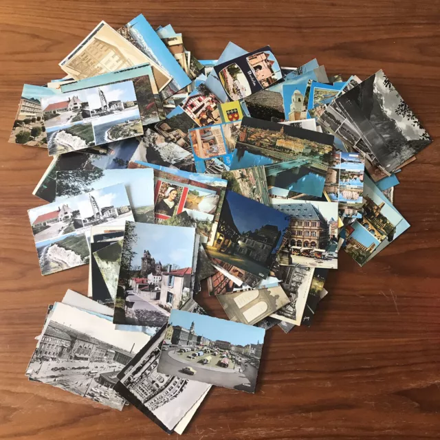 Gros Lot De Cartes Postales Vintage Large Batch Of Touristic Postcards