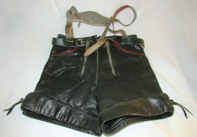 Vintage Haelson Leather Lederhosen Boys? Size 9 Hot Pants
