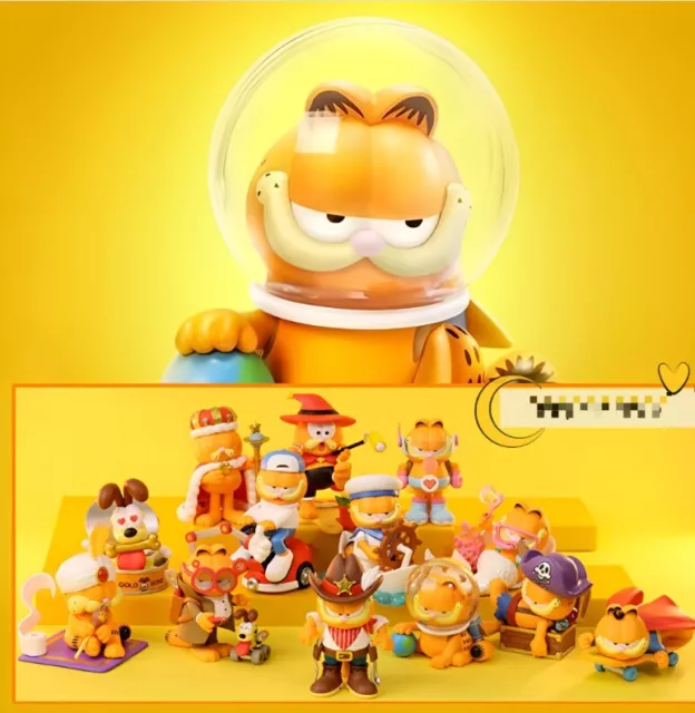 POP MART Garfield Day Dream Series Confirmed Blind Box Figure / gift