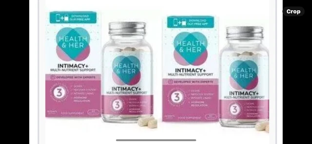 2X HEALTH & Her Intimacy+ Multi-Nutrient Support for Women-60 TAB £25. ...