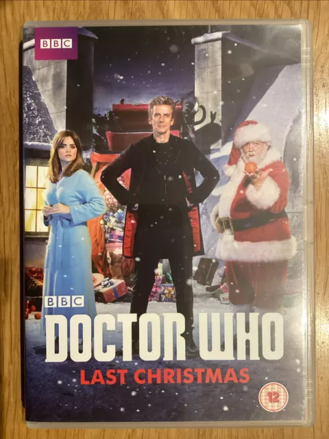 Doctor Who Last Christmas DVD 2015 Peter Capaldi Jenna Coleman UK R2 MintLikeNew