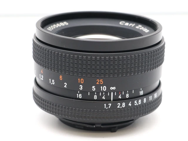 Objektiv Carl Zeiss Planar 50mm 50 mm T* 1.7 - Contax Yashica