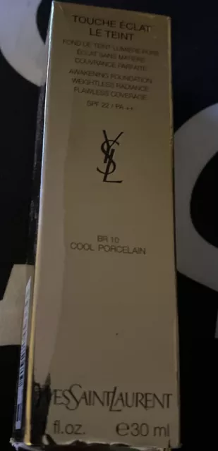 Yves Saint Laurent BR10 Cool Porcelain Touche Éclat Le Teint Foundation - 30ml