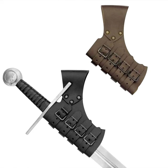 Leather Medieval Sword Frog Belt Hanger Rapier Renaissa