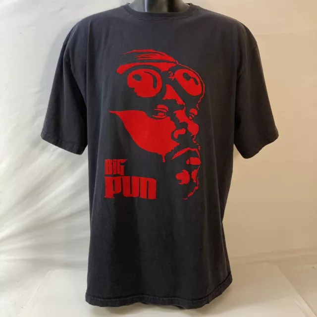 VTG Big Pun Tshirt Rare Rap Tee Black Big Face Velvet Men’s 2XL Made In USA 2005